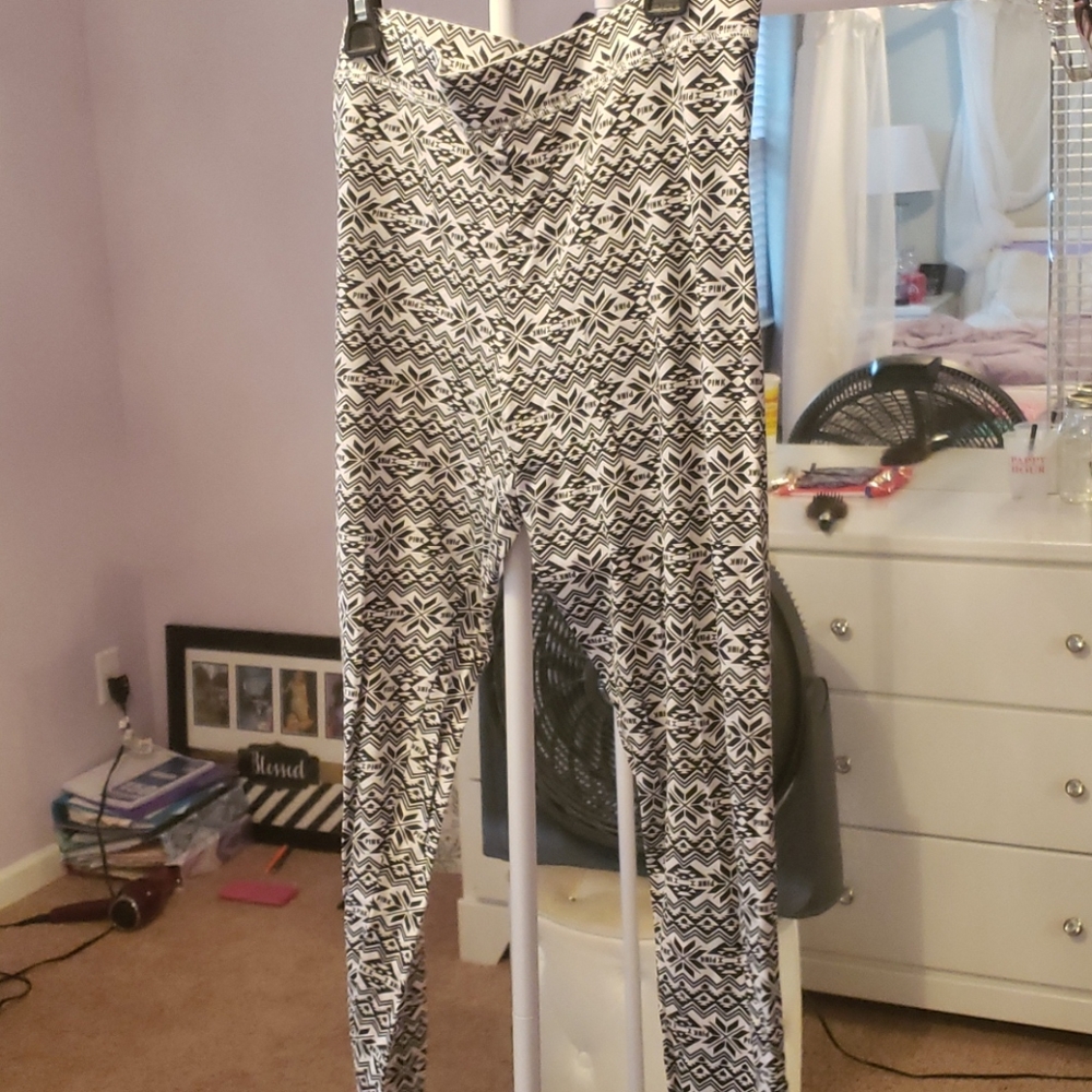 PINK Tribal Print Pajama Leggings